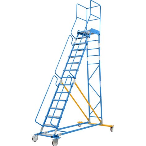 eurokraft pro, Plate-forme mobile, marches en aluminium, 15 (1/4)