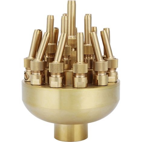 1in DN25 3 Tier Adjustable Fountain Nozzle Spray Sprinkler for Garden Pond Waterscape Decor