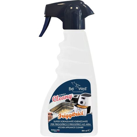 CLEANY Detergente Professionale Spray per Friggitrici E Friggitrici ad Aria, Sgrassante Super Igienizzante, 500 ml, Made in Italy (1/5)