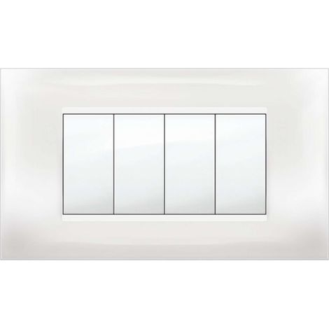 PLACCA MIVIDA PLANA BIANCO 4P
