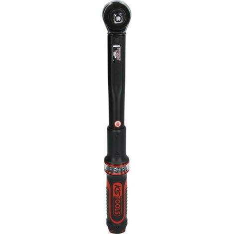 KS Tools ERGOTORQUE®precision 516.1432 Drehmomentschlüssel mit Knarre 1/2" (12.5 mm) 20 - 100 Nm