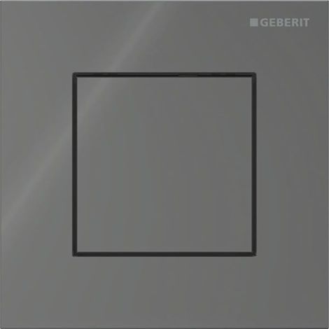 Geberit Betätigungsplatte Typ 40 für Urinalsteuerung, eckig, pneumatisch, 12,5x12,5x0,4cm, Lava, 246119JK1 (1/5)