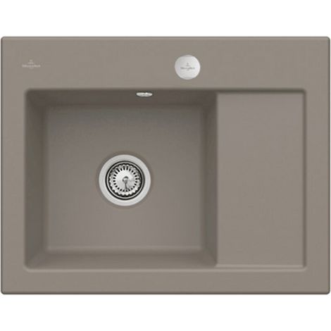 VB Einbauspüle Subway 45 Compact 331202 650x510mm Rechteck Timber CeramicPlus (1/2)