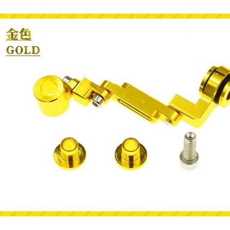 Modification of selected motorcycle parts: brake oil reservoir bracket, brake pot bracket, CNC machined upper angle oil pump bracket, handbrake pot bracket. (1/2)