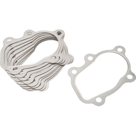 Lot de 10 joints de turbo pour voiture, joint de sortie de turbine à 5 boulons pour Silvia 200SX S13 S14 SR20DET CA18 CA18DET (1/5)