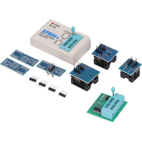 Programmateur BIOS USB Haute Vitesse XP866 pour Mémoire SPI FLASH, Kit de Programmation pour Puce 24 25 93 EEPROM (1/5)