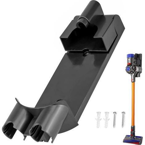 Support mural compatible avec l'aspirateur Dyson V7/8, accessoire de support pour aspirateur en plastique Support de charge (32x10cm) (1/5)