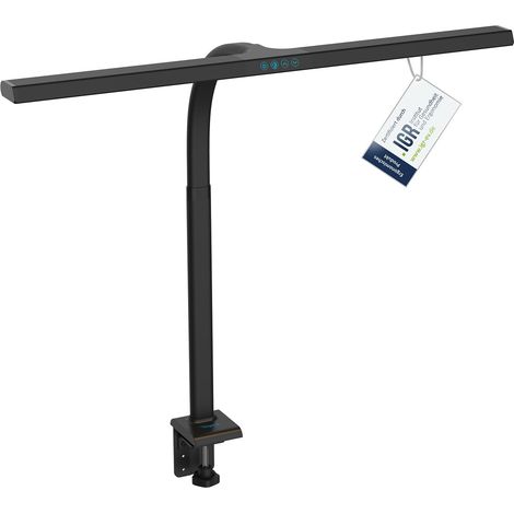 DIGITUS LAMPE DE BUREAU LED - 2 400 LUMENS - 80 CM DE LARGE - 16 W - NOIR DA-90492