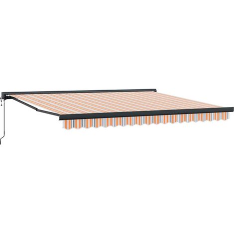 Maison Exclusive - Tenda da Sole Multicolore 400 × 300 cm Poliestere e Alluminio