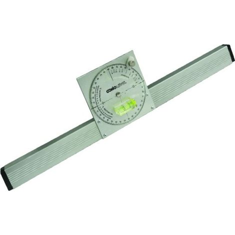 METRICA - Niveau pour angles en aluminium profilé 60Cm - Magnétique