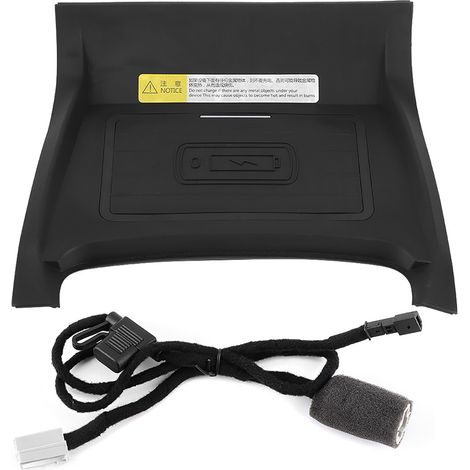 Socle de recharge sans fil 15 W pour voiture, recharge rapide pour téléphone portable, compatible avec Land Rover Discovery Sport 2015-2019 (1/5)