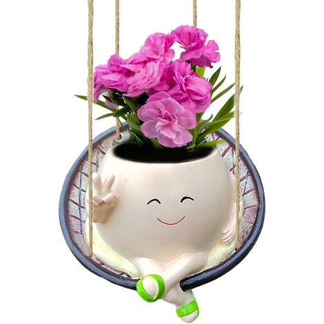 Sukkulententopf Hängender Blumentopf dekorativer Pflanzkübel