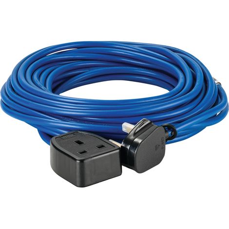 Draper 35780 Defender E85222 230V Extension Lead Blue, 1.5mm 13A ,14m