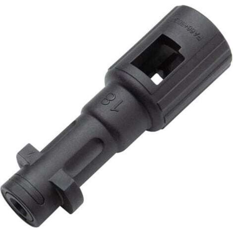 1 adaptateur baïonnette pour nettoyeur haute pression, accessoires pour nettoyeur, connecteur pour nettoyeur pour Lavor Kew Nilfisk Alto à Karcher K series nettoyeurs haute pression (1/4)