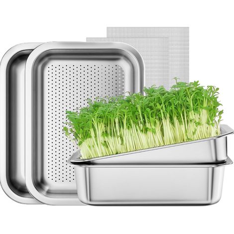 Bac de culture, jardinière avec base, plateau de culture (1/2)