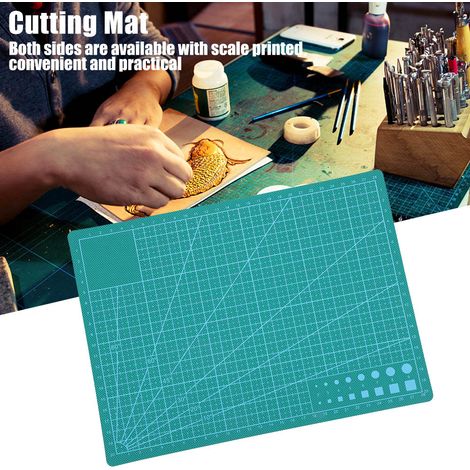 Tapis de découpe A4 en PVC durable, auto-cicatrisant, fait main, outil de sculpture DIY, planche à découper (1/5)