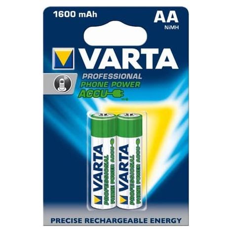 Varta - aa 1600 mah akku 1, 2v t399 phone power - 58399201402 - 4008496330911