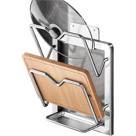 Soporte de tapa de acero inoxidable para fregadero pequeño, organizador de esponjas que ahorra espacio