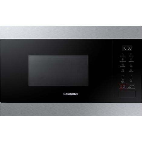 Forno a Microonde Samsung MG22M8274CT da Incasso con Grill 22 L 1300 W Nero Acciaio Inossidabile
