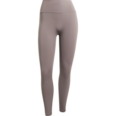adidas Optime Leggings für Damen mit 3 Streifen, 7/8-Länge, braun, KE7530 r, Größe XS (1/5)