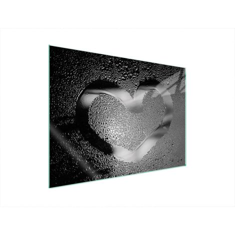 PIASTRA PROTETTIVA IN VETRO PER STUFA 70x52 CUORE (1/5)