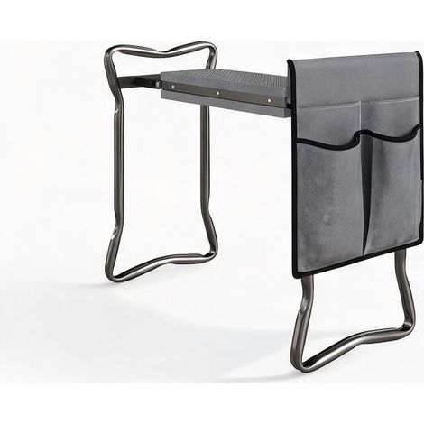 Banc de jardinage pliable en acier et mousse EVA avec sac (1/5)