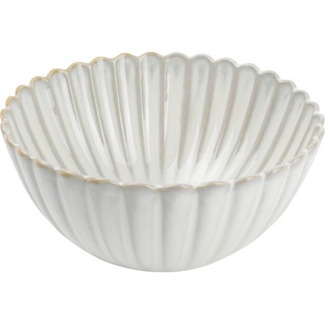4 Lotus Bol 16x7,5cm Nuance Weiß - Fine Dining Living