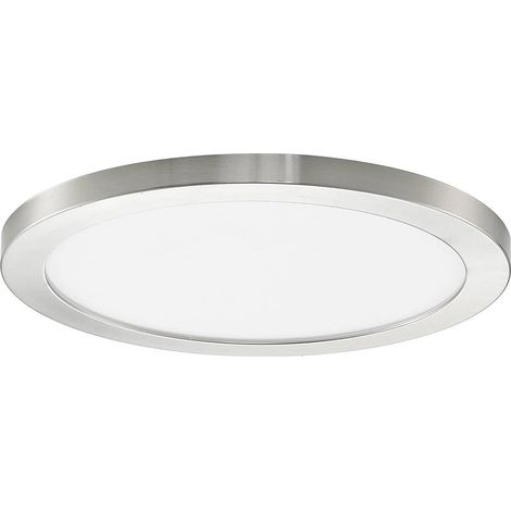 LED-taklampa "Aureka" aus aluminium / grå / zink für vardagsrum / matsal von PRIOS