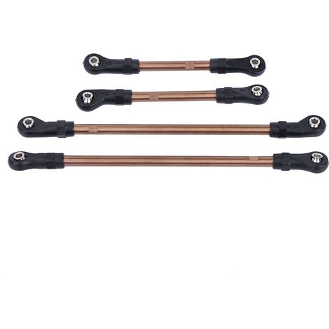 10 tiges de connexion en acier inoxydable 324 mm pour TRAXXAS TRX4 - Pièces de rechange RC (1/4)