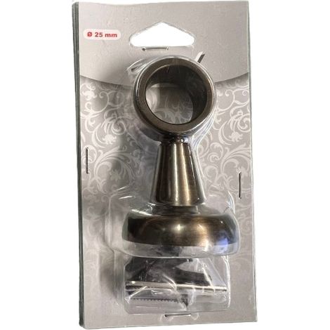SUPPORTO A SOFFITTO PER TUBO  D.25MM COL.BRONZO