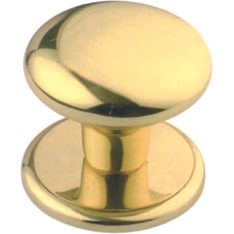 Pomolo Modello Classic Per Portoncino In Ottone Lucido - ø mm.70 con sottorosone