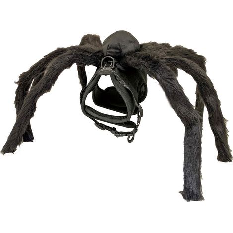 Pettorina Halloween ragno modello Fright Spider per cani: 48-75 cm