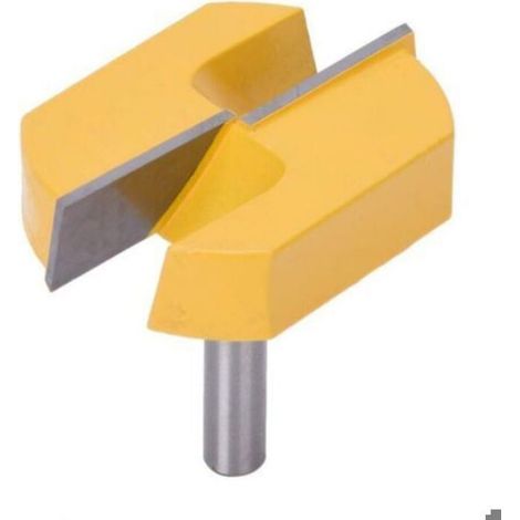 Fraise De Queue - 8 mm - Pour Rabotage Nettoyage Et Rainurage Bois Panneaux - 1 Unite (1/4)