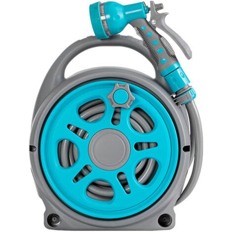 Camion d'arrosage multifonctionnel Non assemblé, utilisé for arroser les fleurs, nettoyer les sols, laver les voitures, les tuyaux d'arrosage(Blue,12m