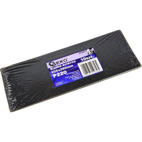 Schleifgewebe 105x280mm P220 (10/1000) (1/4)