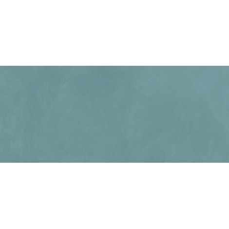 Carrelage effet Enduit Bleu Brume 120x50x0,85 cm Mat Calviro - Mur intérieur (vendu par carton de 1,8 m²) - RO'MA CARRELAGE