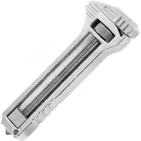 Outil multifonction compact en titane, mini clé réglable, ouvre-bouteille, arrache-clous, outil portable multifonctionnel (1/5)