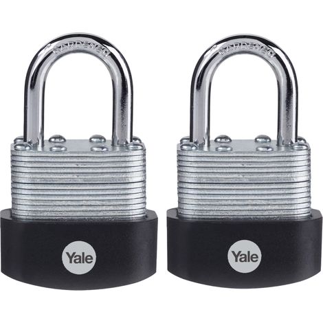 Yale 40mm Laminated Steel Padlock