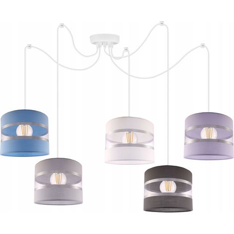 LAMPADA A SOSPENSIONE DA SOFFITTO LAMPADARIO LOFT PARALUME A RAGNO (1/5)
