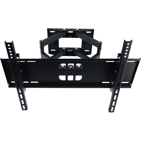 Support mural TV à mouvement complet, compatible avec la plupart des téléviseurs, VESA max. 600 x 400 mm, support pivotant à deux bras articulés, inclinaison et rotation - RWSupports TV (1/5)