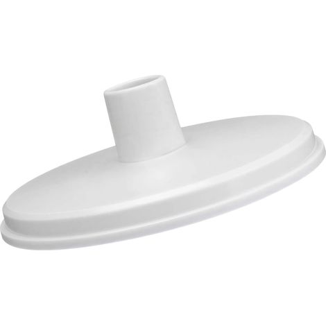 1 Écumoire De Piscine Plaque D'aspiration Ronde Blanche En Pvc Pour Sp 1082 Sp 1084 Jardin (1/5)