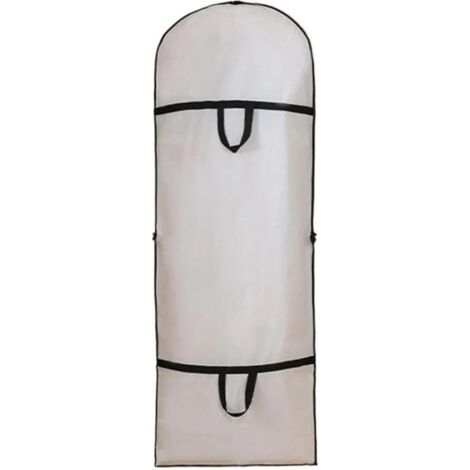 BUNTHAUS Housse de protection pour vêtements, jupe longue, manteau long, housse anti poussière, sac de rangement pour la maison, étui de rangement, organisateur pour vêtements suspendus (1/5)