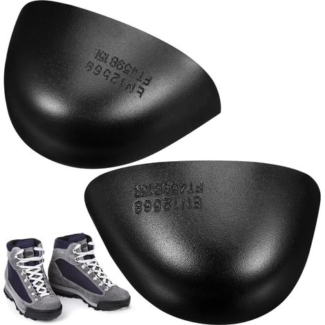 Embouts De Sécurité en Acier pour Chaussures De Travail Couvre-Orteils Universels À Porter À L'Intérieur Protection Anti-Chocs Et Anti-Perforation pour Hommes Et Femmes 1 Paire (1/5)