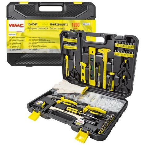Jeu d'outils 1/4" 1200el. (5-13mm) (6 côtés)
