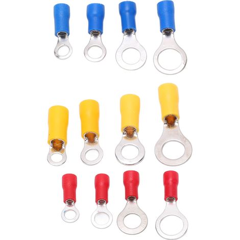 240-teiliges Set mit gemischten Crimp-Anschlüssen, isolierten Schnellkupplungsverbindern und elektrischen Aderendhülsen für industrielle Verkabelung. (1/5)
