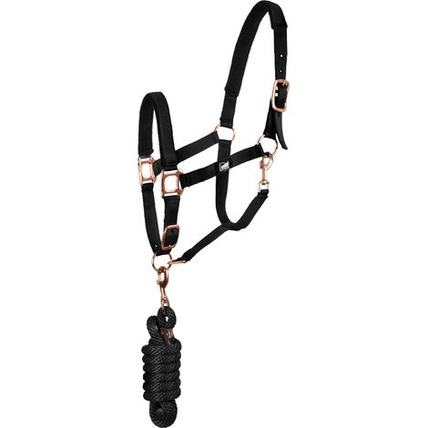 SUPREME taglia FULL Cavezza NERA nylon Rose Gold Line (1/3)