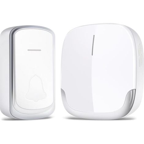 Timbre inalámbrico impermeable, antiinterferencias, antitirones, estable, 300 m