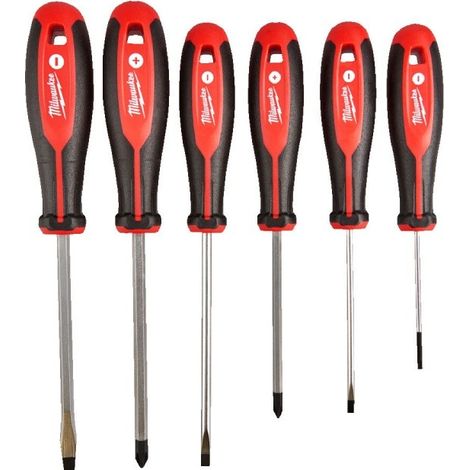 Serie Cacciaviti 6 Pz Milwaukee 4932471807 Set 2 (1/2)