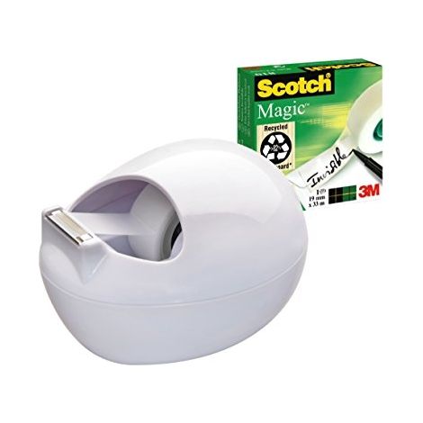 Scotch C-36-W dérouleur adhésif Plastique Blanc (1/2)