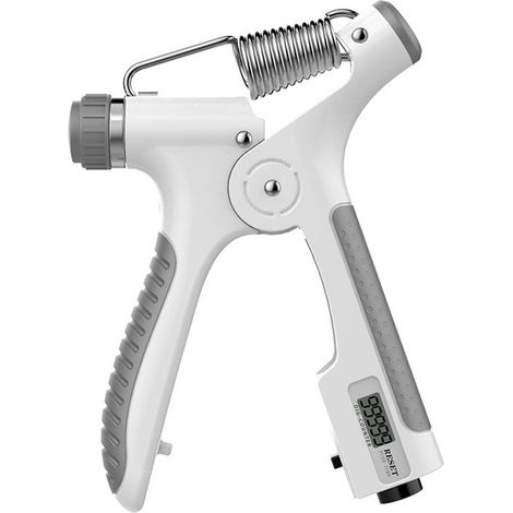 Entrenador de fuerza de agarre  Entrenador de fuerza de muñeca, rango de resistencia de 22 a 176 libras - Entrenador de fuerza de agarre de antebrazo con contador, adecuado para atletas (1/5)